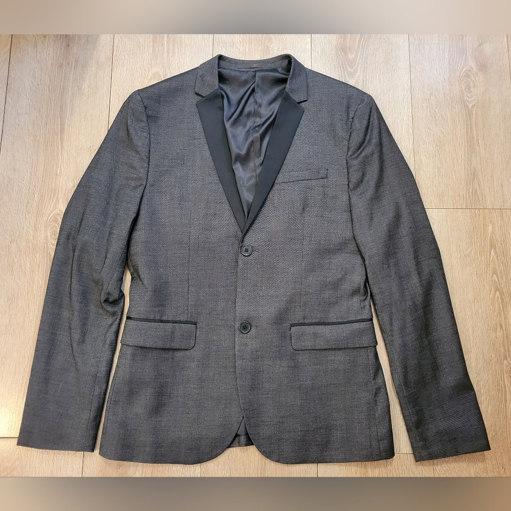 H&M Men's Small Charcoal Blazer